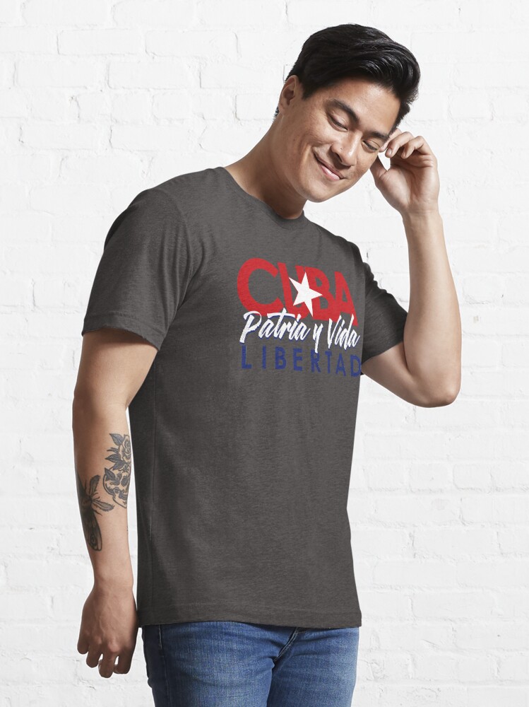 Alternate view of CUBA - Patria y Vida V2. Essential T-Shirt