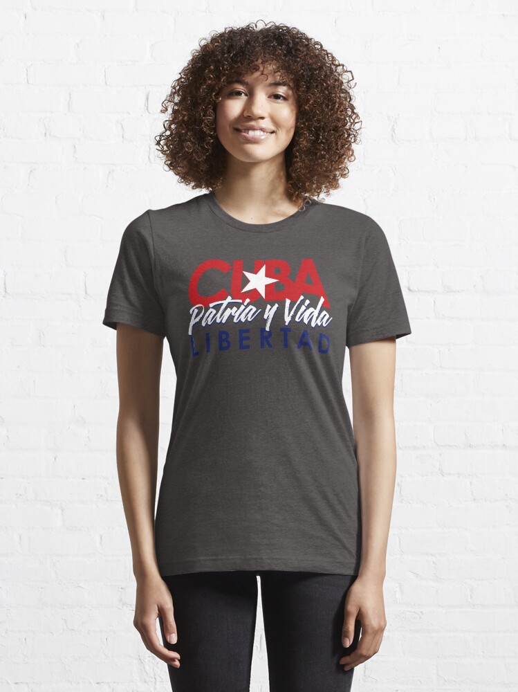 Alternate view of CUBA - Patria y Vida V2. Essential T-Shirt
