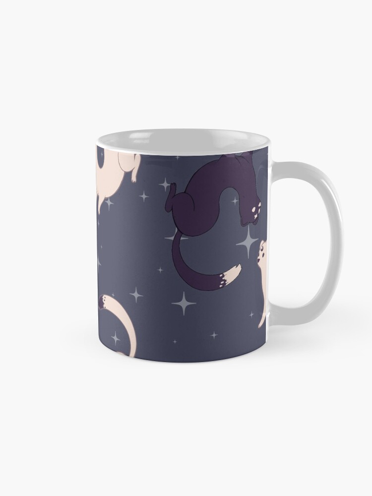 Alternate view of Mystic weasels pattern Mug