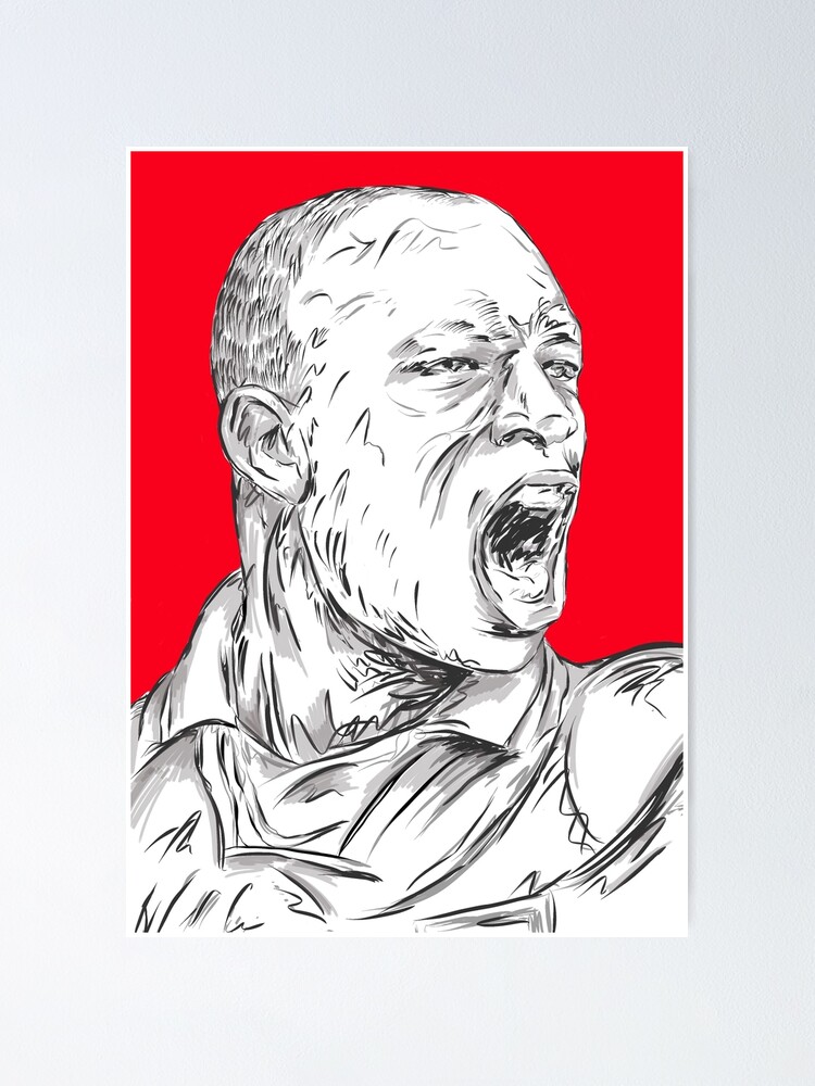 “Ian Wright” Poster by ArsenalArtz | Redbubble