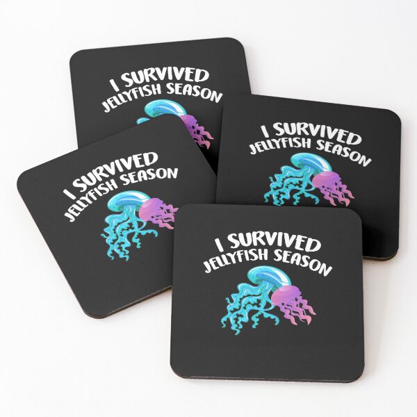 Item preview, I Survived Jellyfish Season Jellies Jellyfishes designed and sold by Dressed For  Duty.