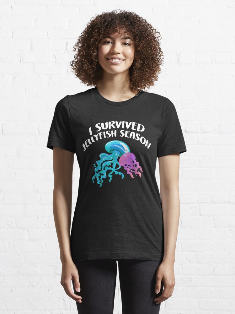 Alternate view of I Survived Jellyfish Season Jellies Jellyfishes Essential T-Shirt