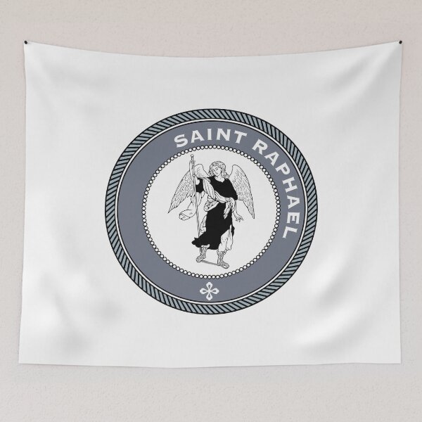 Item preview, ST RAPHAEL MEDALLION designed and sold by CatholicSaints.