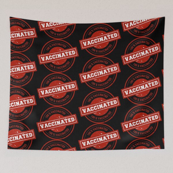 Item preview, Funny Vaccinated T-Shirt  designed and sold by PROMEN Creativity.