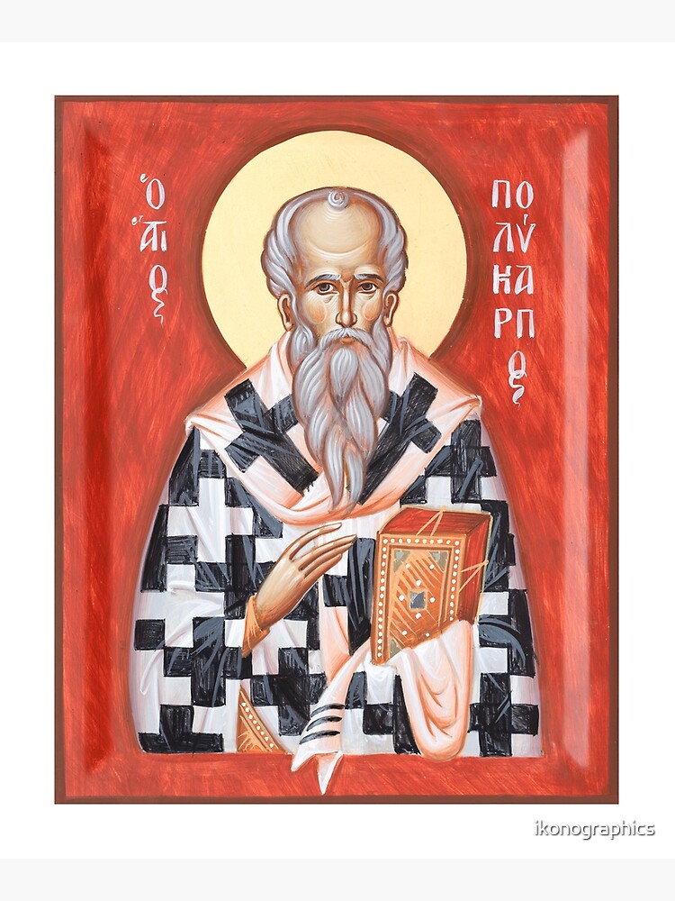 St Polycarp of Smyrna by ikonographics