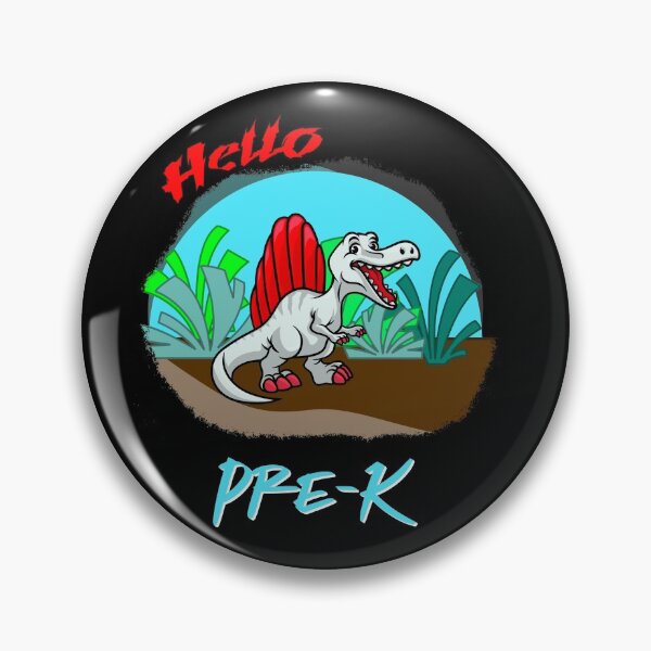 Item preview, Hello pre-k Spino dinosaur  designed and sold by Designs Of all kinds.