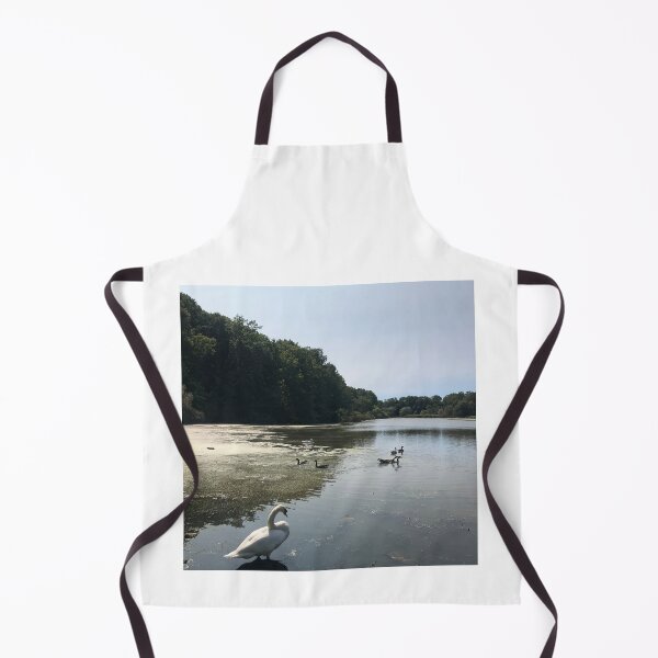 Item preview, Swan and Geese Friends Hanging out At The Lake  designed and sold by art-dreams.