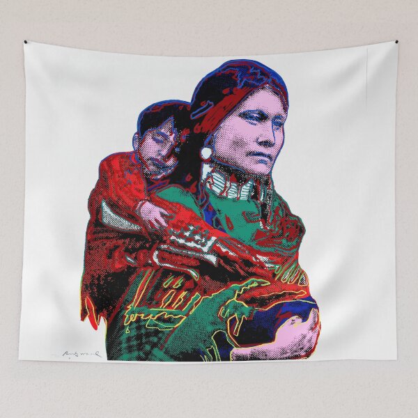 Item preview, Woman and Childs | Vintage Illustration 1986 designed and sold by Digital  Thrifts.