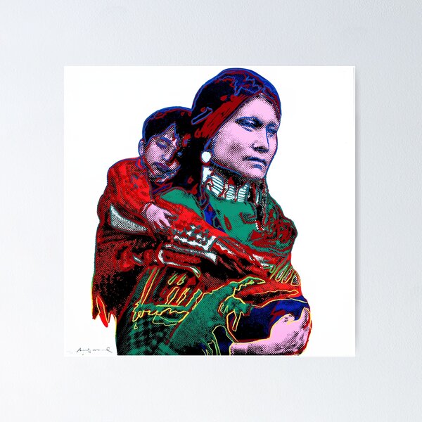 Item preview, Woman and Childs | Vintage Illustration 1986 designed and sold by Digital  Thrifts.