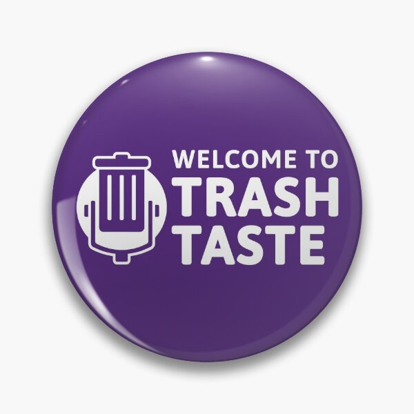 Item preview, Welcome to Trash Taste | Purple BG designed and sold by ClaudiaGrosso.