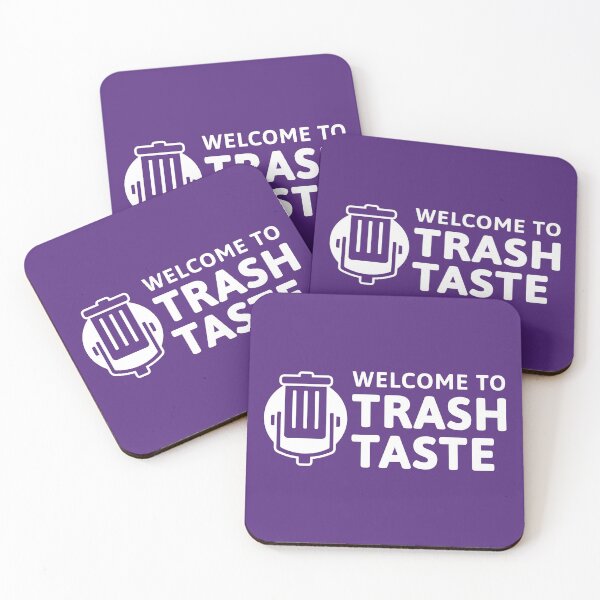 Item preview, Welcome to Trash Taste | Purple BG designed and sold by ClaudiaGrosso.