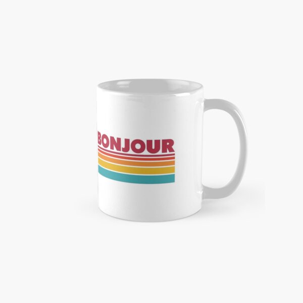 Bonjour Mugs Redbubble