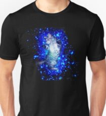 Psychedelic Galaxy Cat in space Unisex T-Shirt
