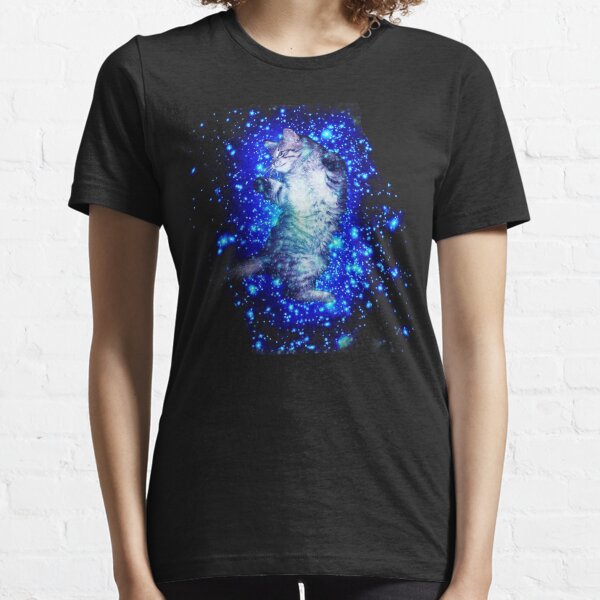 Cat Joke T Shirts Redbubble - crazy galaxy nerd cat sweater roblox