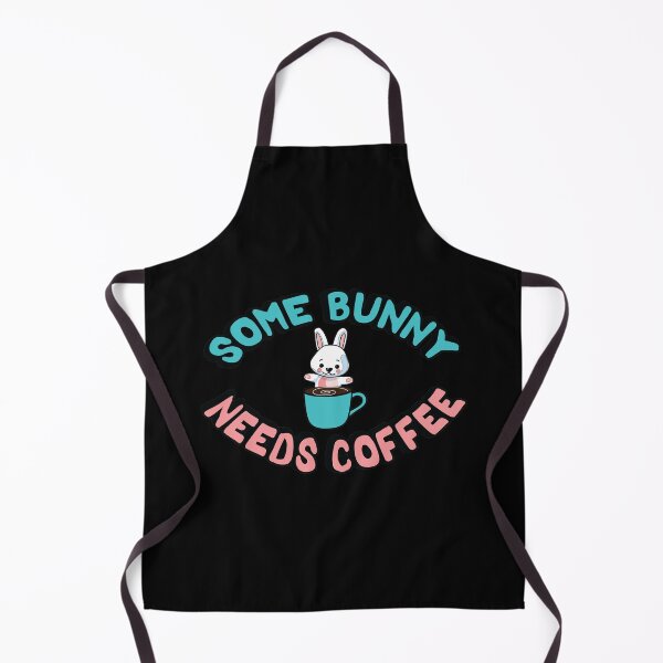 Item preview, Some Bunny Needs Coffee Black designed and sold by ShopTr3ndy.