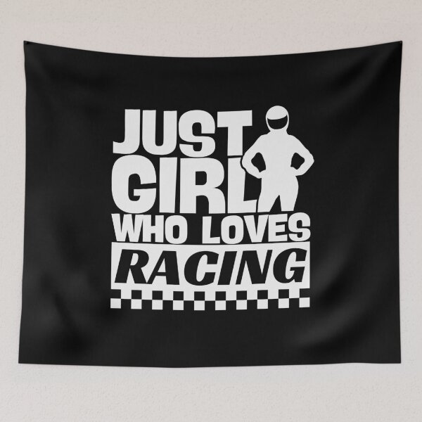 Item preview, Just a Girl Who Loves Racing Shirt,Racing Life Tee,Funny Car Racing Tshirt,Racing Lover Gift,Racing Lovers Shirt. designed and sold by Babe3955.