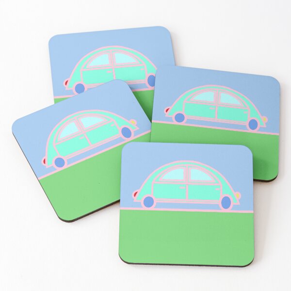 Item preview, Neon Mint Car designed and sold by CPArtStudios.