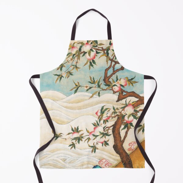 Item preview, Korean traditional painting minhwa: Peach and tree  designed and sold by ezsomc.