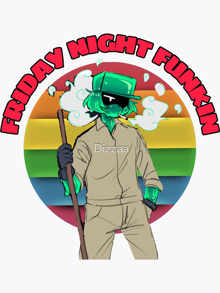 Friday Night Funkin pico best character fnf happy' Sticker