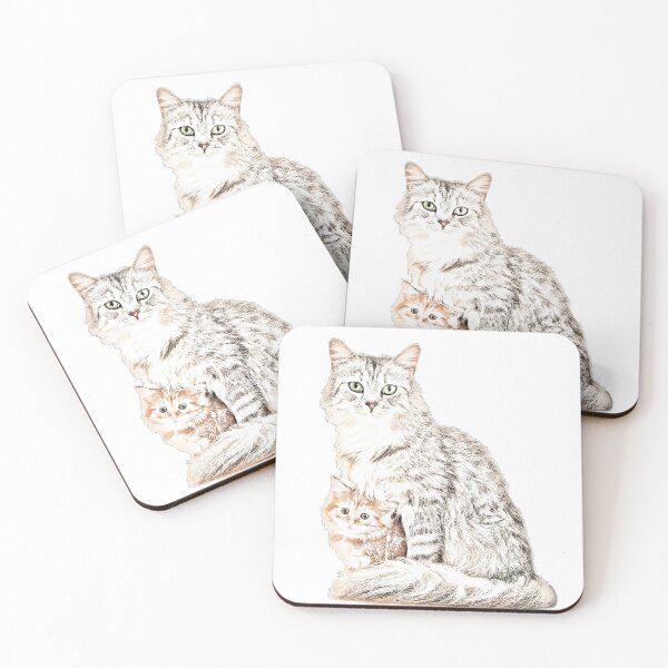 Item preview, Me and mini Cat designed and sold by Jelly Bear.