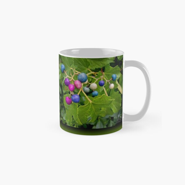 Colorful Berries in Green Foliage Classic Mug