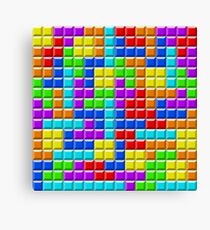 Tetris Canvas Print