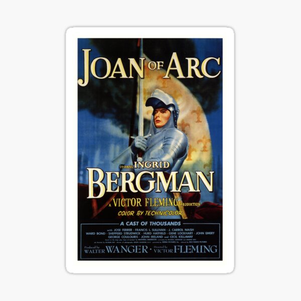 Joan of Arc Victor Fleming Sticker