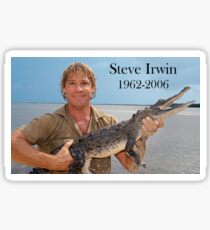 Steve Irwin tribute Sticker