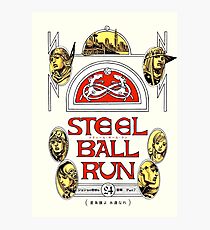 Lámina fotográfica Steel Ball Run