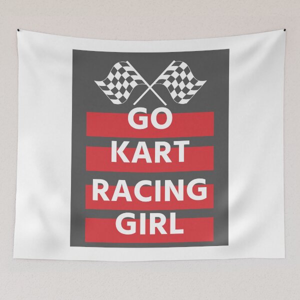 Artikelvorschau, Go-Kart-Rennen Mädchen entworfen und verkauft von girlschance.