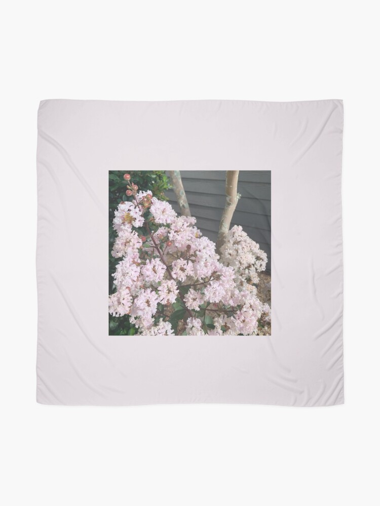 Alternate view of Pink Crepe Myrtle Scarf