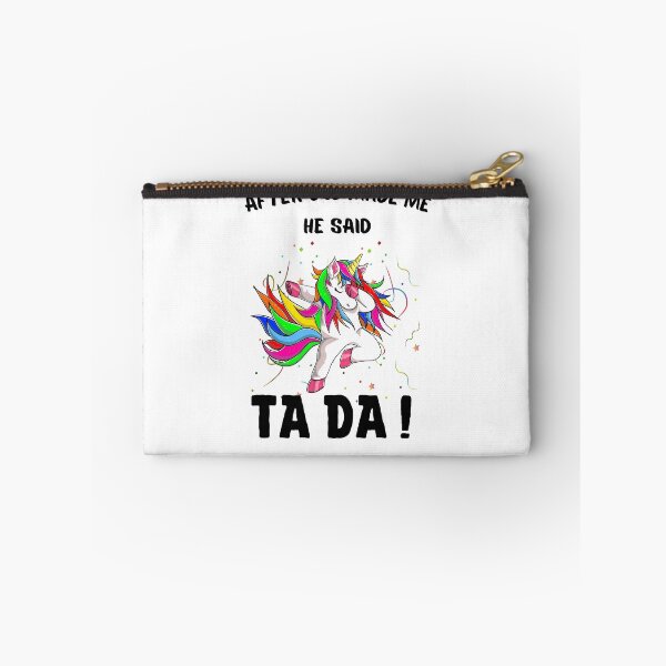 Item preview, After God Made Me He said Ta Da, Funny Gifts for friends | Cool Dancing Rainbow Unicorn Design designed and sold by subtleday.