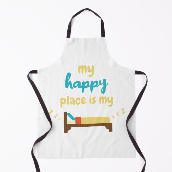 Item preview, My happy place is my bed - Funny Sleep Quotes designed and sold by nano Trendz.