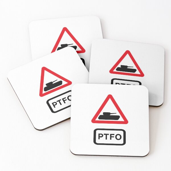 Item preview, Tank Road Sign PTFO - Play the f*&king objective! Gamer's design designed and sold by MintGubbins.