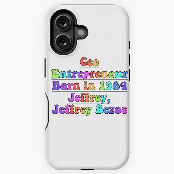 Item preview, jeffrey, jeffrey bezos designed and sold by maybechickentho.