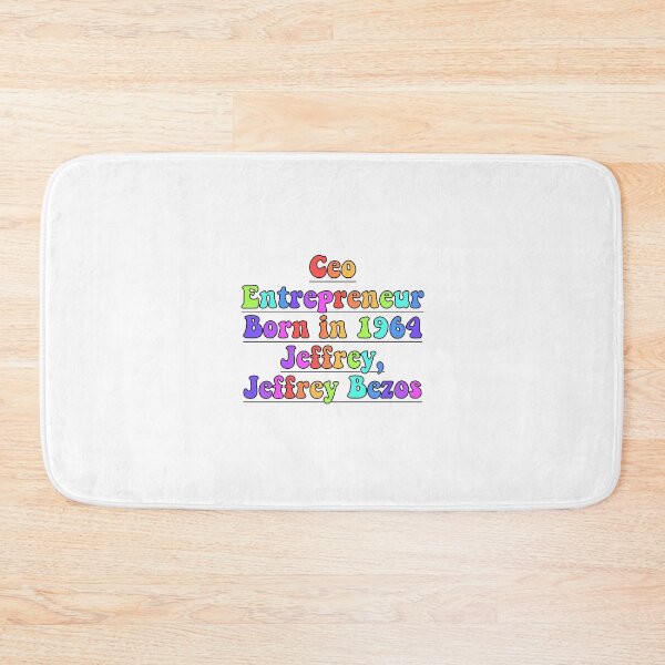 Item preview, jeffrey, jeffrey bezos designed and sold by maybechickentho.