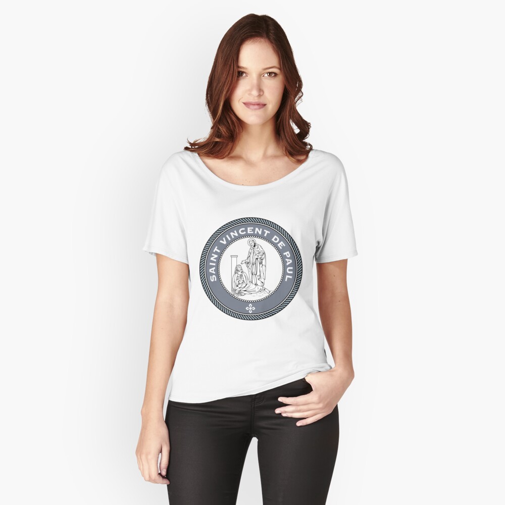 "ST VINCENT DE PAUL MEDALLION" Tshirt by CatholicSaints Redbubble