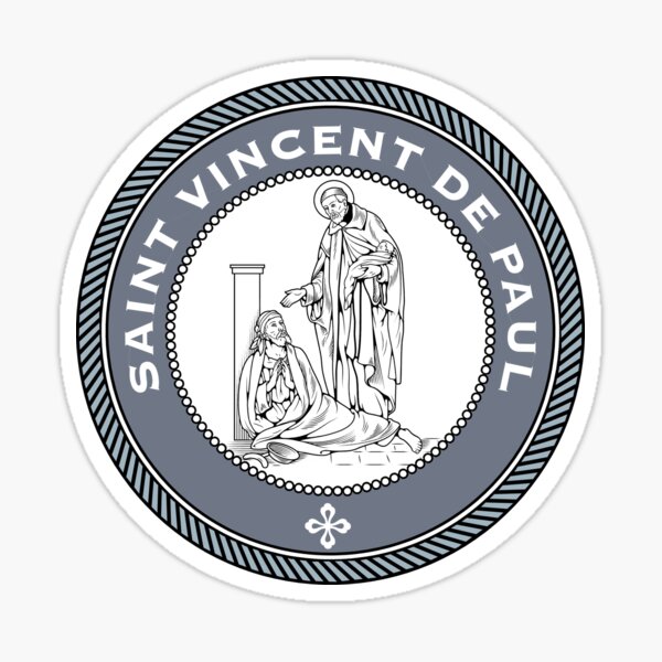 Item preview, ST VINCENT DE PAUL MEDALLION designed and sold by CatholicSaints.