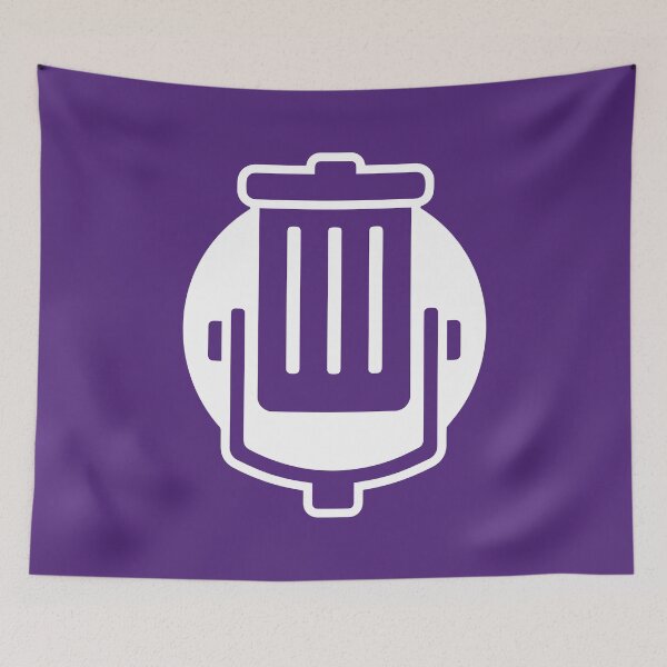Item preview, Trash Taste | Purple BG designed and sold by ClaudiaGrosso.