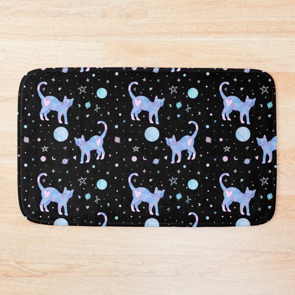 Item preview, opalescent vaporwave cat designed and sold by opalsunsetart.
