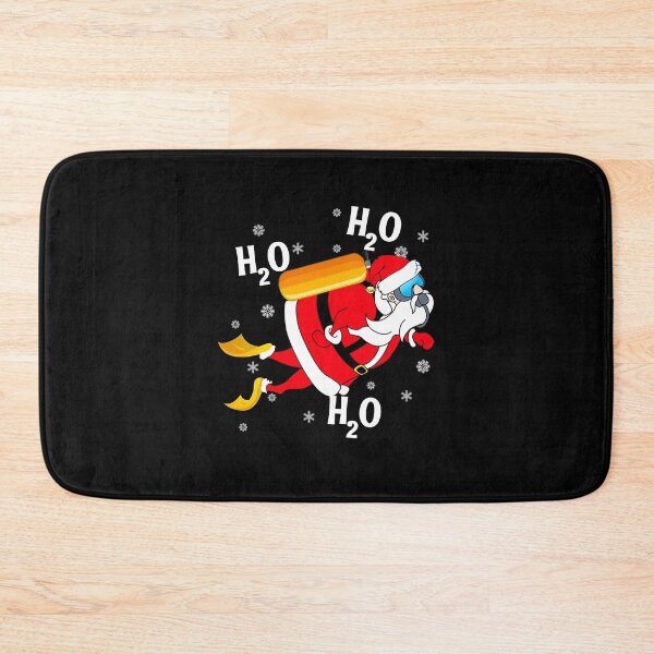 Item preview, Christmas Santa Diving designed and sold by LeHongTien.