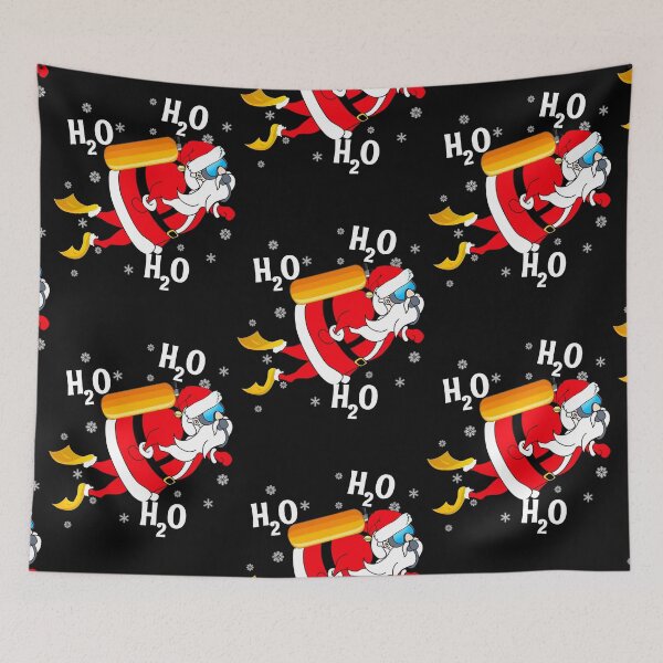 Item preview, Christmas Santa Diving designed and sold by LeHongTien.