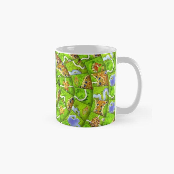 Carcassonne swirl Classic Mug