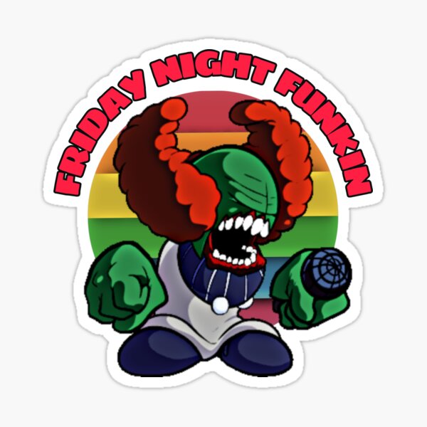 Friday Night Funkin kniffliger bester Charakter fnf Sticker