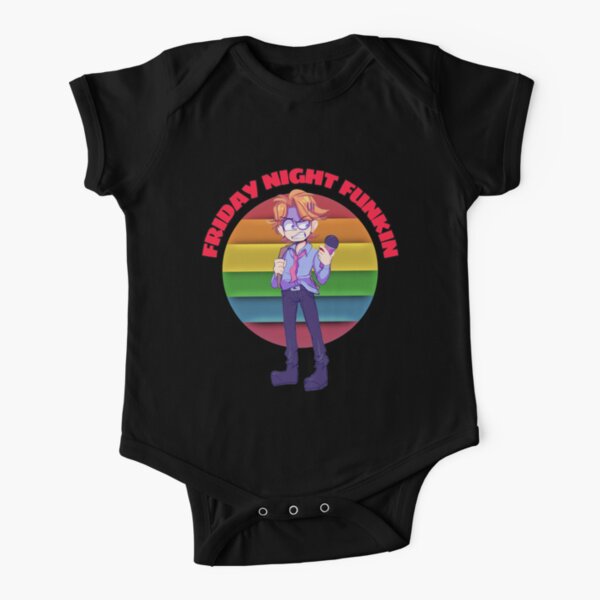 Fnf Senpai Short Sleeve Baby One Piece For Sale Redbubble