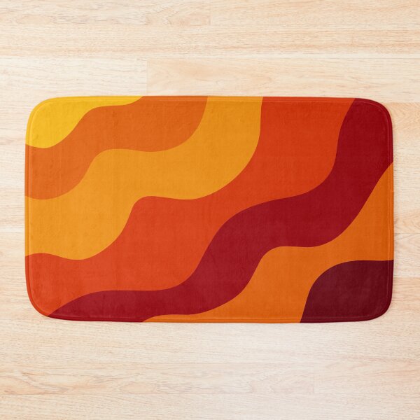 Item preview, BOLD 1970s Color Waves designed and sold by cozycaroline.