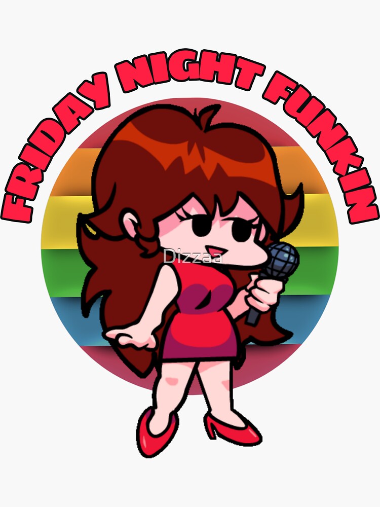 Friday Night Funkin pico best character fnf happy' Sticker