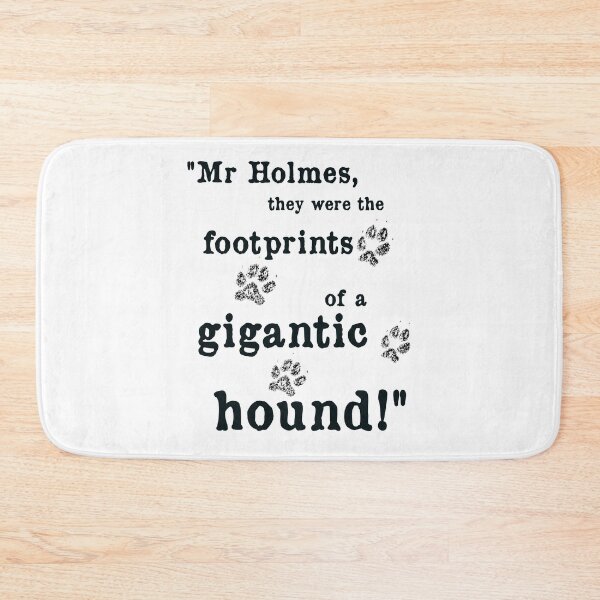 Item preview, Hounded - "Footprints of a gigantic hound" graphic designed and sold by MrAshdown.