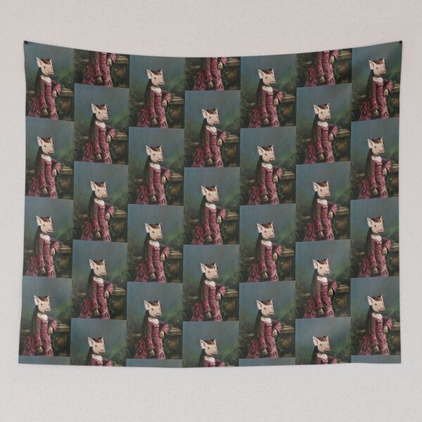 Item preview, Victorian Piglet Girl designed and sold by mictomart.