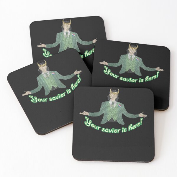 Item preview, Floki - Your Savior Is Here designed and sold by Sticker-Tee.